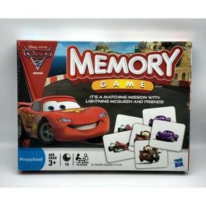 Disney Pixar Cars 2 Edition Memory Game 2011 HASBRO New Sealed